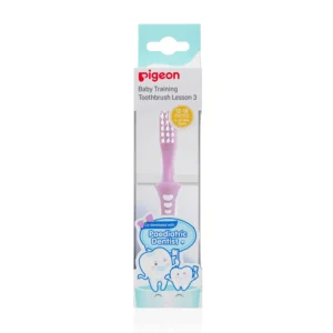 Pigeon Baby Toothbrush Lesson 3 - Gentle Gum Care