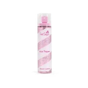 Aquolina Pink Sugar hair perfume for women with sweet vanilla, bergamot, and liquorice notes.