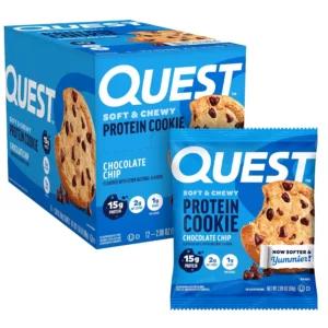 Quest Chocolate Chip Protein Cookies - Low Carb, Keto