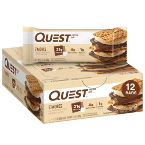 Quest S'mores Protein Bar, High Protein, Low Carb