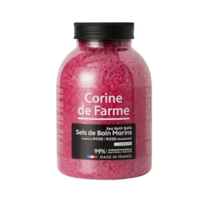 Corine de Farme Rose Sea Salt Bath - Vanilla Scent