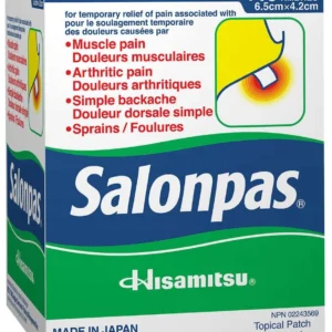 Salonpas Pain Patch - 8 Hour Relief - 140 Count