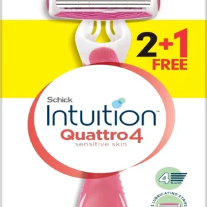Schick Quattro disposable razors for women provide a smooth shave with 4 ultra-thin blades, aloe, and vitamin E conditioning strips, perfect for sensitive skin and travel.