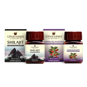 Shilajit Ashwagandha Capsules | Pure Extract, Vegan