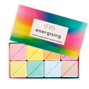 This 8 pack of aromatherapy shower steamers transforms your shower into a spa-like experience, releasing energizing and refreshing scents for sinus relief and relaxation.