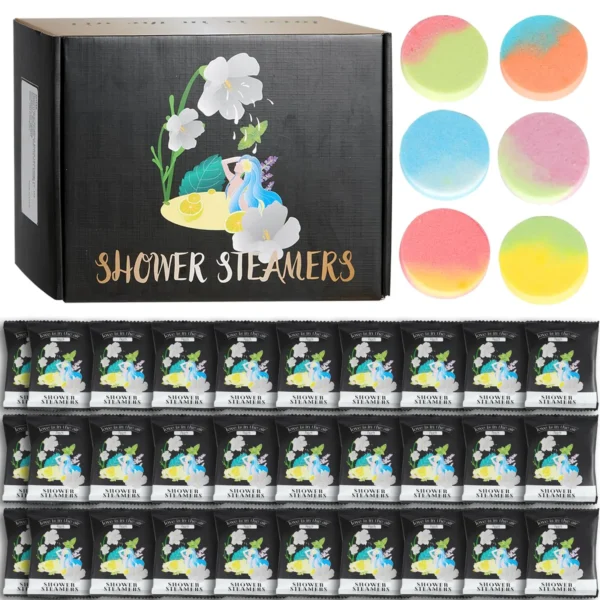 Shower Steamers Gift Set - Aromatherapy Shower Bombs