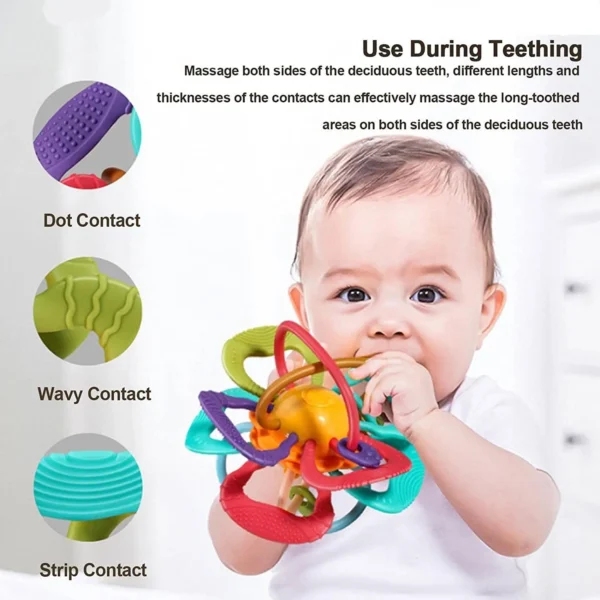 Baybee Silicone Teether BPA Free for Baby