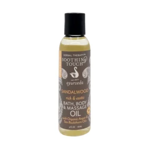 Soothing Touch Sandalwood Body & Massage Oil - Organic