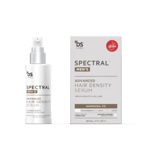 DS Labs Spectral DNC-N hair density serum promotes thicker, stronger hair growth and minimizes shedding for both men and women.