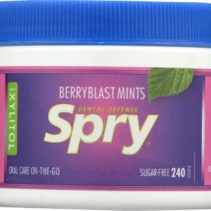Spry Xylitol Berry Mints - Sugar Free Breath Freshener