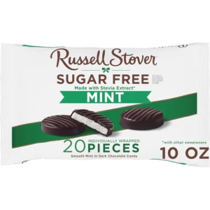 Sugar Free Mint Patties with Stevia 10oz