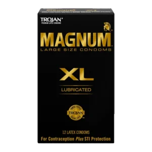 Trojan Magnum XL Lubricated Condoms - 12 Count