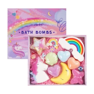 Unicorn Bath Bombs Kids Squishy Toys 9 Pack