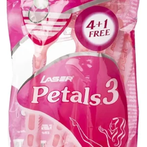 This 3-blade disposable razor for women delivers an ultra-smooth shave with reduced irritation, thanks to its aloe and vitamin E enriched strip and anti-slip handle for better control.