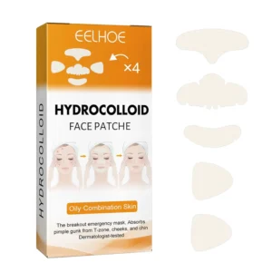 Twenty clear Pepisky hydrocolloid acne pimple patches for forehead, nose, cheeks, and chin provide comfortable, breathable coverage for all skin tones.