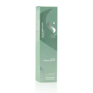 Alfaparf Milano exfoliating scalp scrub with micro granules provides deep cleansing and wellbeing.