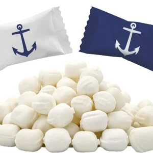 Bag of Anchors buttermint candies, individually wrapped, perfect as fat-free after dinner mints.