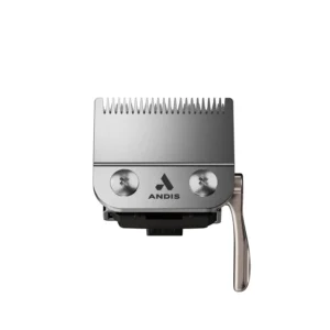 This is a complete Andis reVITE fade clipper replacement blade assembly with stainless steel blades and adjustable lever.
