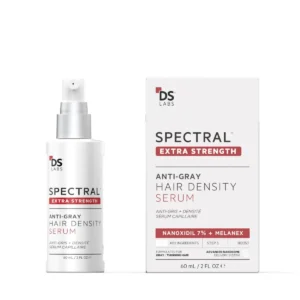 DS Laboratories Spectral.DNC-S anti-gray hair serum promotes hair growth and restores color for fuller, thicker hair in men and women.