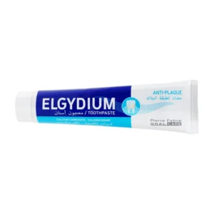 Elgydium anti-plaque toothpaste helps prevent plaque buildup, protects against tartar and gum irritation for adults and teenagers.