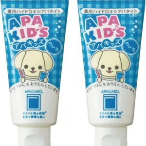 Apagard Apa-Kids toothpaste is the first nanohydroxyapatite remineralizing toothpaste formulated for children.