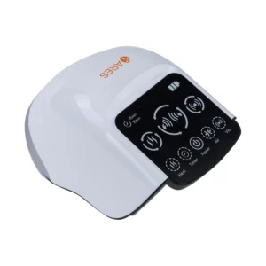 The ARES uKnee massager uses heat, vibration, and air compression to relieve joint pain in knees, elbows, and ankles.