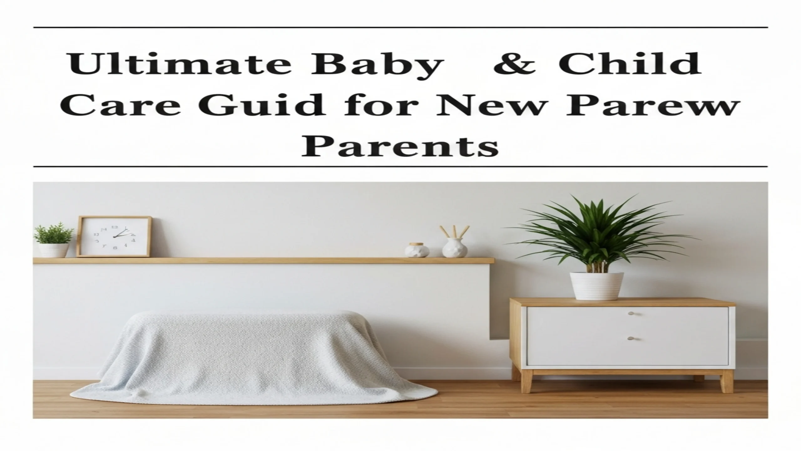 Comprehensive baby and child care guide for new parents