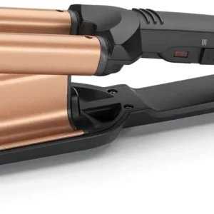 The BaByliss Deep Waves Styler creates beautiful, long-lasting waves with its ceramic heating technology and floating plates.