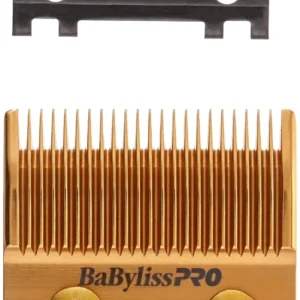 A replacement DLC/Titanium taper blade FX802G compatible with BaBylissPRO Lithium Hair Clippers, including RedFX, GoldFX, and WhiteFX models.