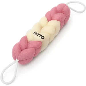 This FITTO stretchable back scrubber gently exfoliates and cleanses hard-to-reach areas like the back and neck for smoother, refreshed skin.