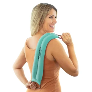Bed Buddy aromatherapy heat wrap provides moist heat and cooling relief for neck and shoulder pain.