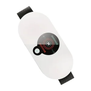 The wireless electric belly massager with heating offers 9 massage modes for slimming, muscle relaxation, sculpting, and post-workout recovery, adapting to different waist sizes with an adjustable strap.