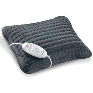 The Beurer HK48 grey heated cushion provides soothing warmth and features an extra soft, reversible cover for use on either side.