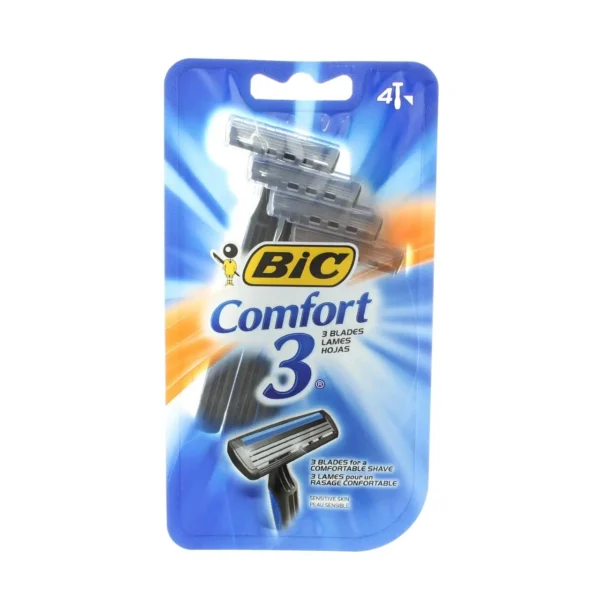 Bic Comfort 3 Men's Razors - 4 Count