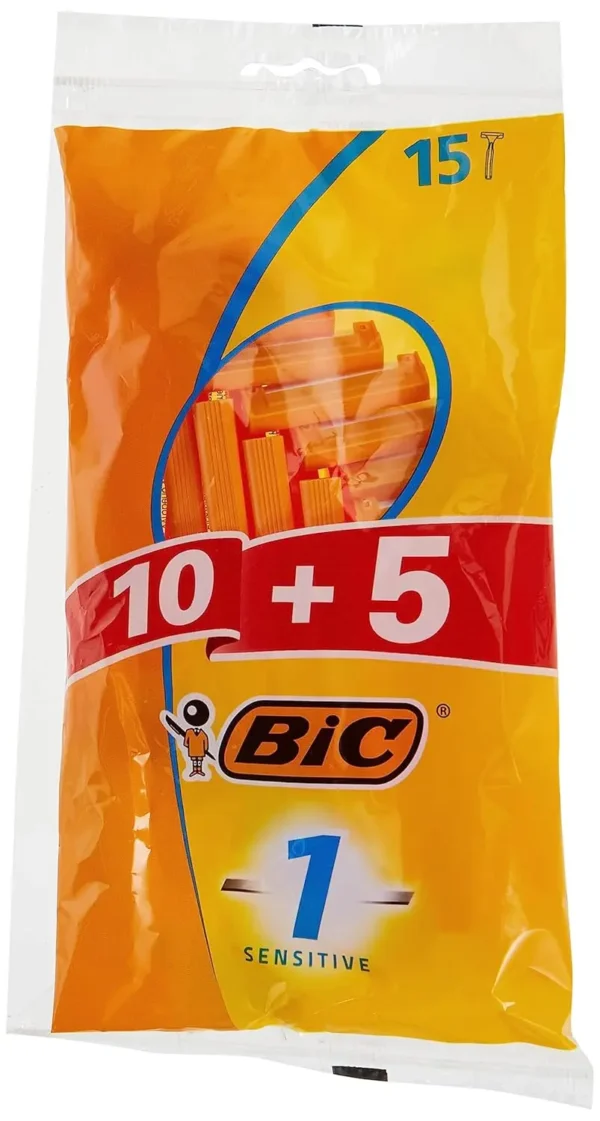 Bic One Blade Disposable Razors - 15 Count