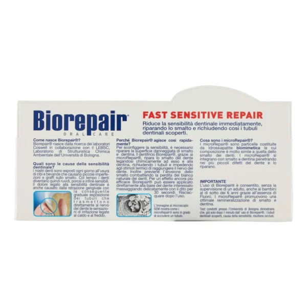 Biorepair Sensitive Repair Toothpaste - Fluoride Free
