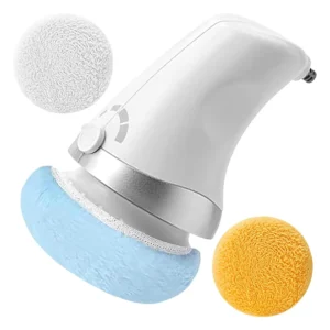 A portable body sculpting tool with adjustable modes for muscle strengthening and targeted contouring, designed with an ergonomic, anti-slip handle.