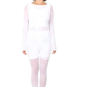 XL full body compression suit for vacuum body slimming massage, designed for comfortable skin treatments and enhanced relaxation.