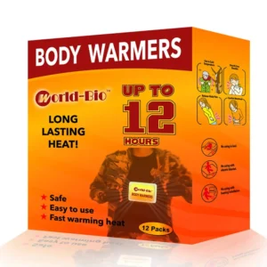 Adhesive body warmers provide long-lasting, natural heat for outdoor activities like camping, skiing, and winter sports, offering relief from menstrual discomfort and cold weather.