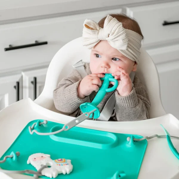 Busy Baby Teether Spoon - Self Feeding for Babies