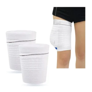 Catheter leg bag holder cover provides discreet and secure support for urine drainage bags, designed for comfort and convenience.