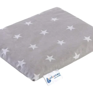 Natural cherry stone pillow for heat or cold therapy provides soothing pain relief and muscle relaxation, crafted from 100% cotton.