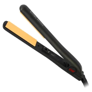 The CHI Original 1 inch ceramic flat iron straightens and styles hair for a smooth, frizz-free finish.