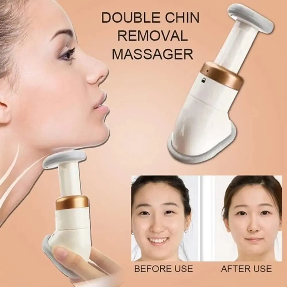 This chin slimmer and neck exerciser can help reduce double chin and tighten skin with progressive resistance using three different strength springs for low, medium, and high toning.