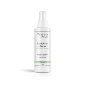 Christophe Robin hydrating leave-in mist with aloe vera to gently detangle and hydrate hair.