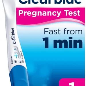 A Clearblue Rapid Detection Pregnancy Test that provides results as fast as 1 minute and is over 99% accurate from the day of your expected period.