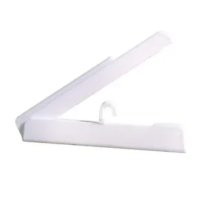 A box of ten ConvaTec Visi-Flow irrigation sleeve tail closures designed for use with Visi-Flow irrigation sleeves.