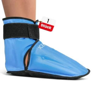ICEHOF cooling shoes provide cold therapy for foot pain, plantar fasciitis, chemotherapy symptoms, and more, offering comfortable and reusable relief.