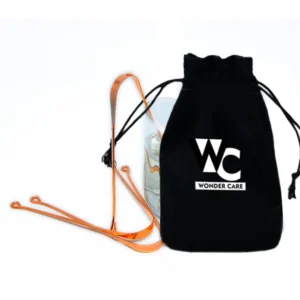 This set of three Wonder Care copper tongue scrapers effectively cleans the tongue, freshens breath, and promotes optimal oral hygiene with its Ayurvedic antibacterial properties.