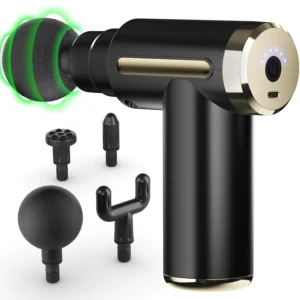 The Cotsoco massage gun offers six speeds for muscle relaxation and features automatic shut-off for safe use.